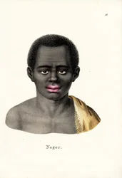 Homem negro, 1824